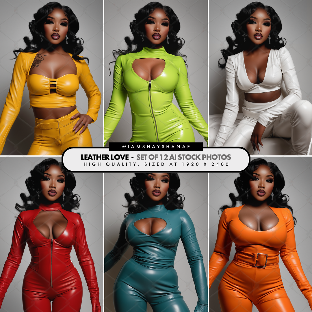 Leather Love | Image Set (Set of 12)