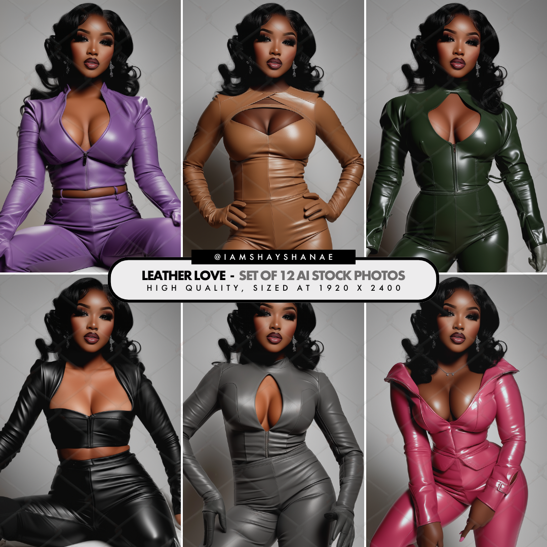 Leather Love | Image Set (Set of 12)
