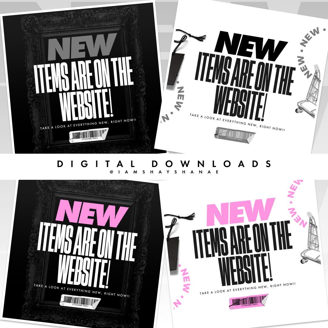 New Items (Blk/Gray) [Digital Download]