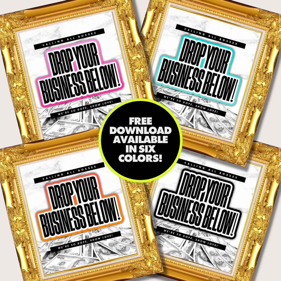 Show Business Love Flyer - Six Colors