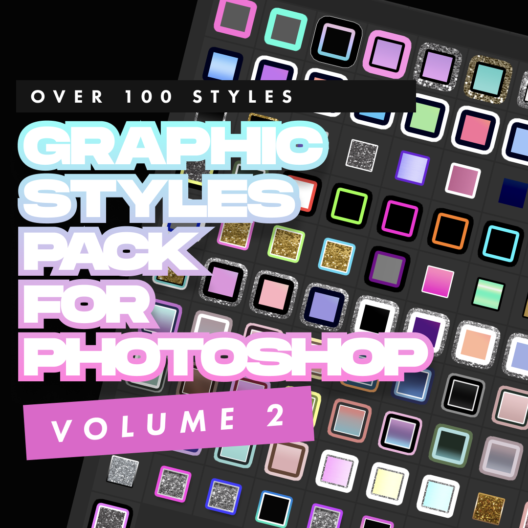 Photoshop Graphic Styles Pack (Vol. 2)