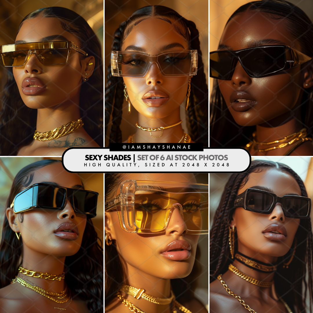 Stock Photos - Sexy Shades (Set of 6)