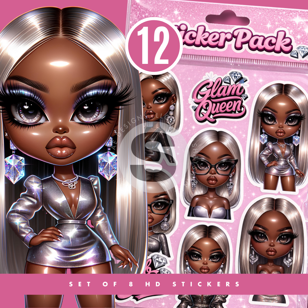 Chibi Multi HD Sticker Bundle