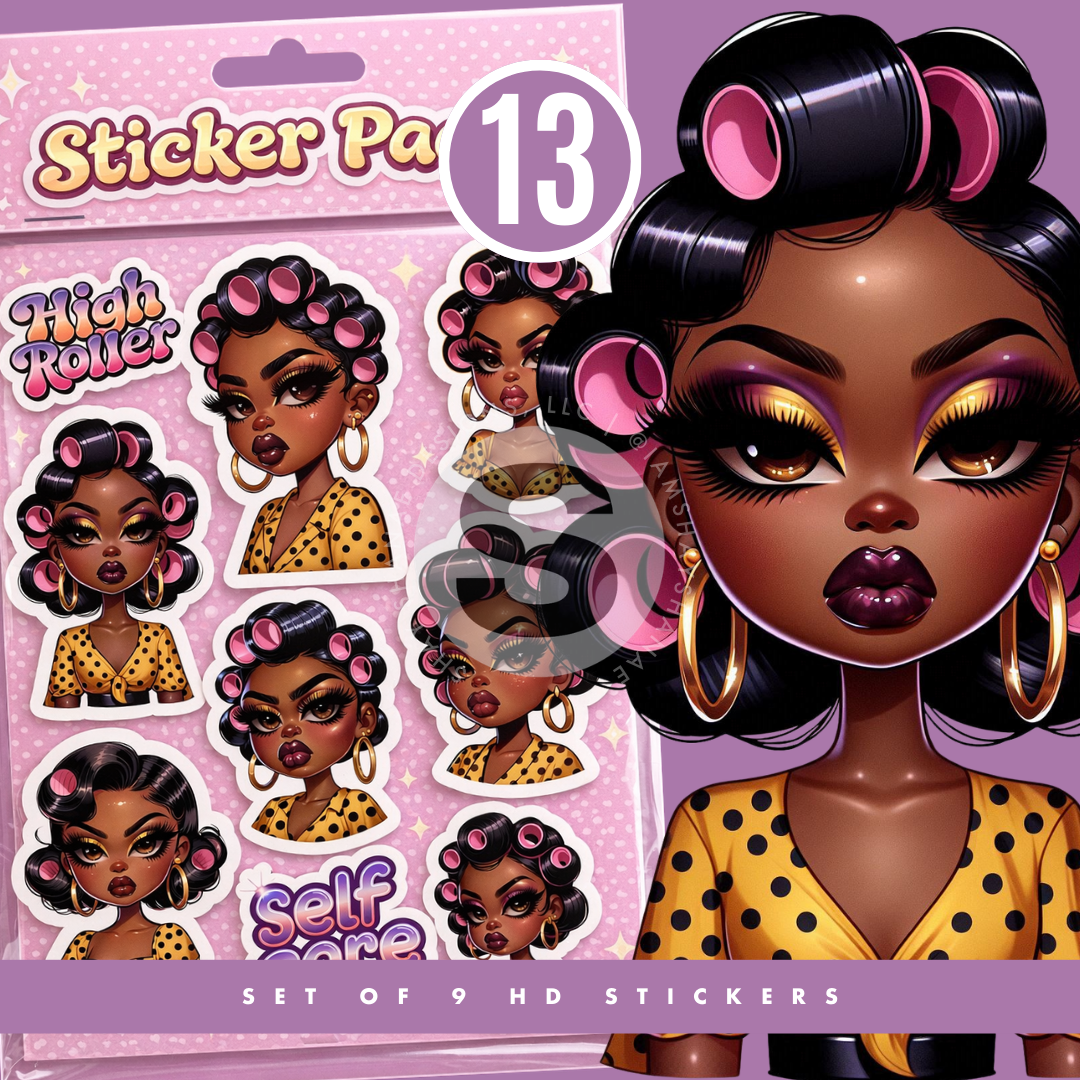 Chibi Multi HD Sticker Bundle