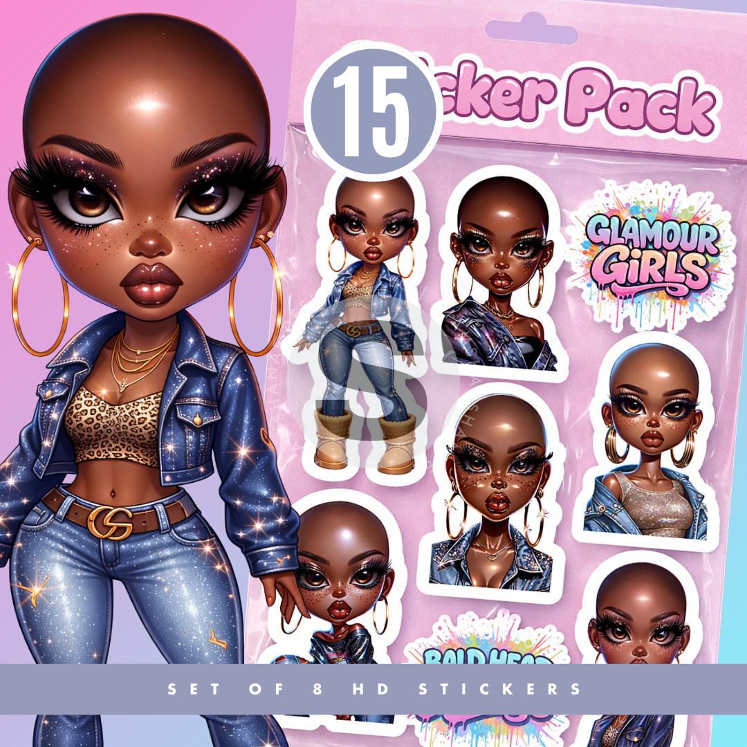 Chibi Multi HD Sticker Bundle
