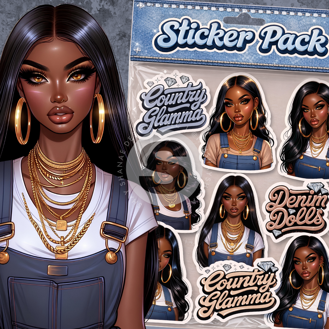 Chibi Multi HD Sticker Bundle
