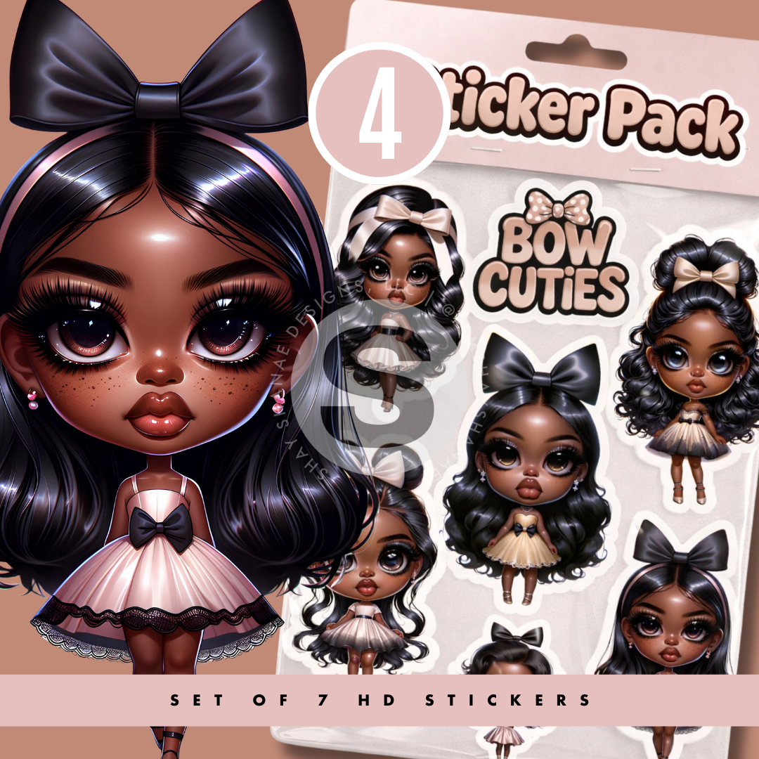 Chibi Multi HD Sticker Bundle