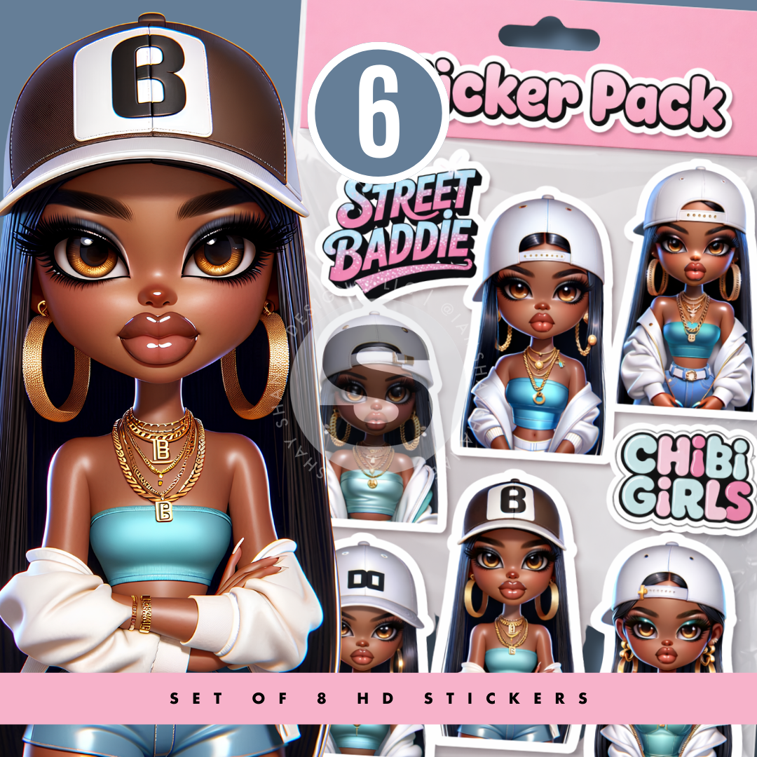 Chibi Multi HD Sticker Bundle