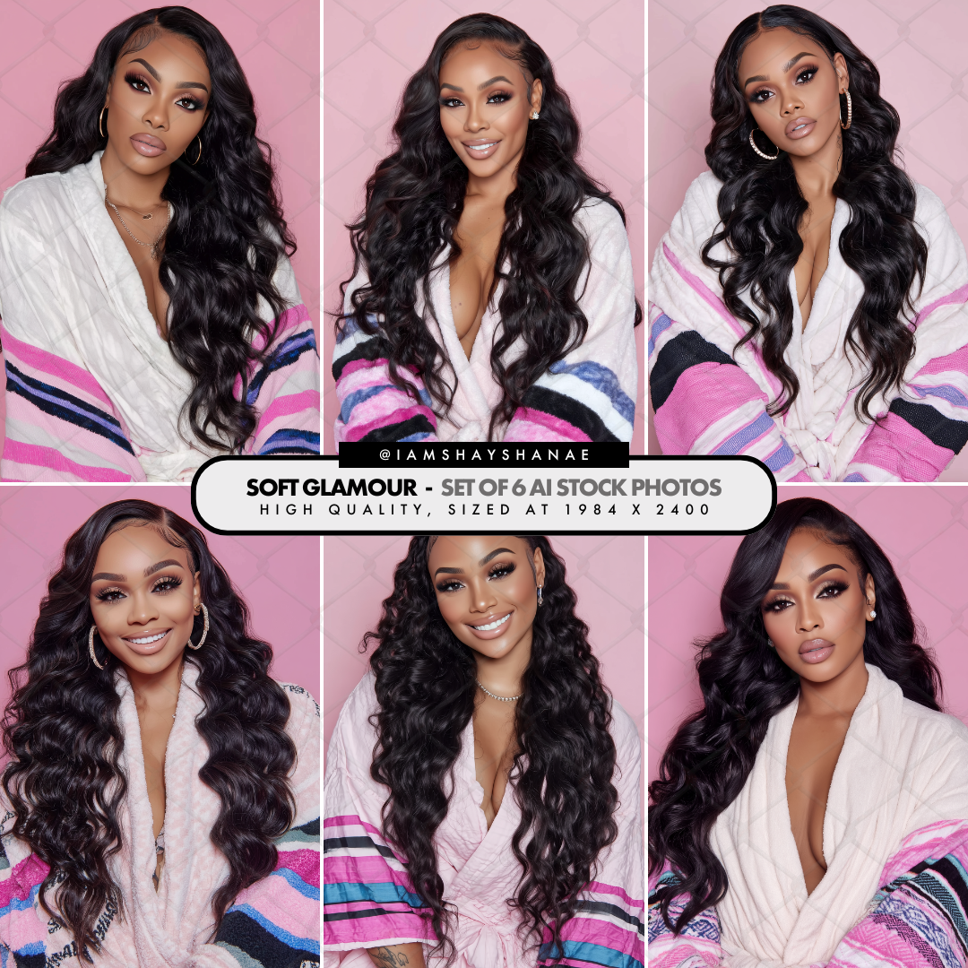 Soft Glamour | Image Set (Set of 6)