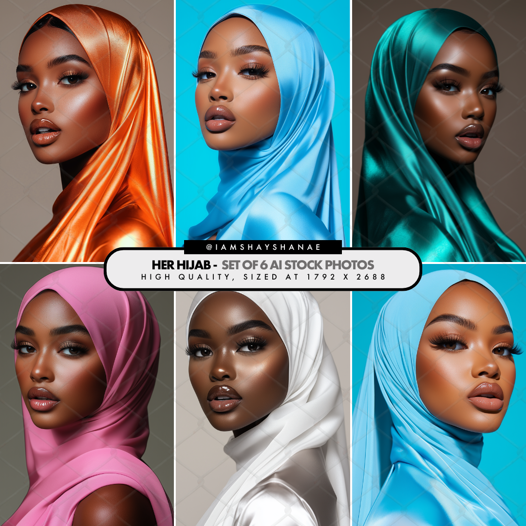Her Hijab | Image Set (Set of 6)