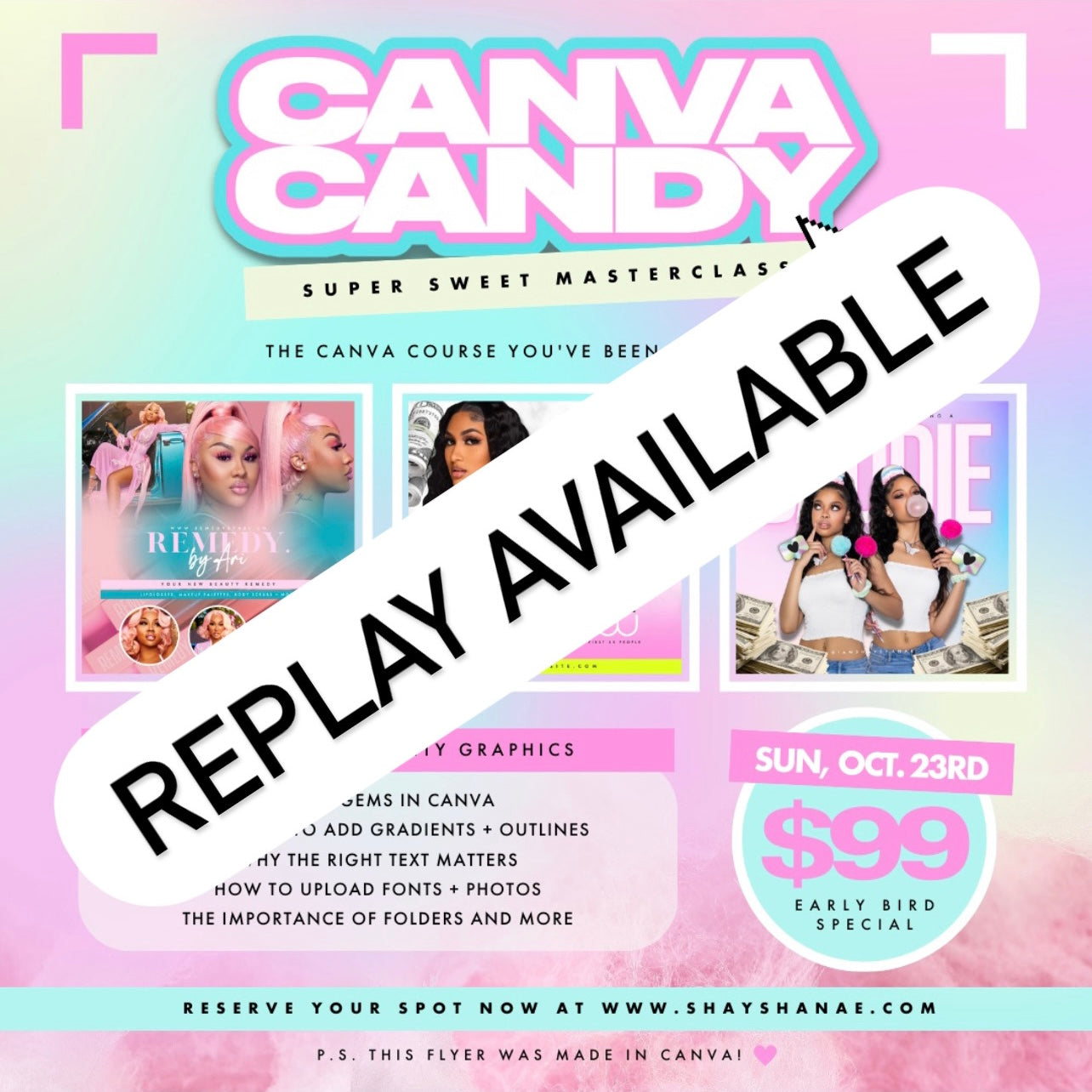 Canva Candy (Part 1) Replay