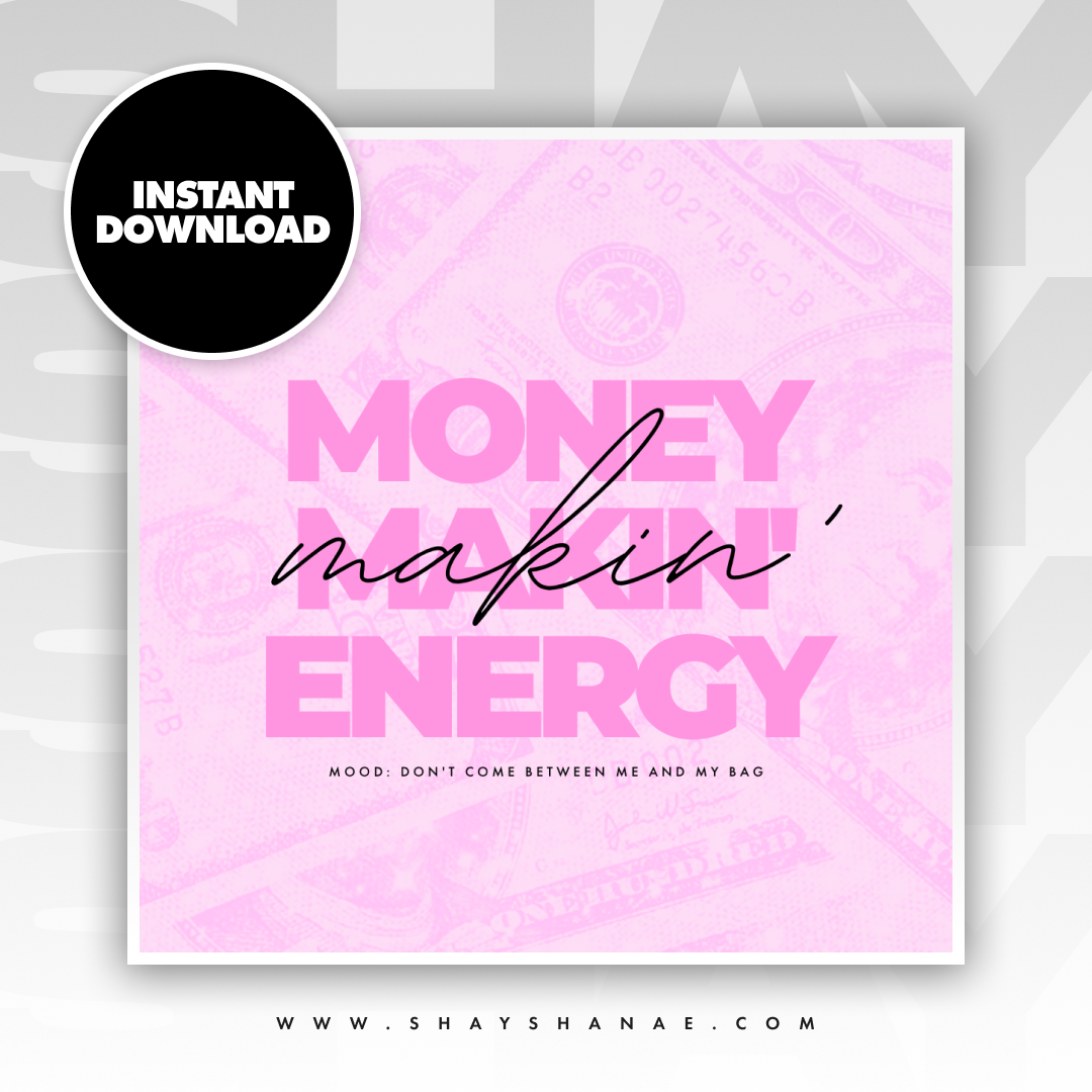 Money Energy (Pink) [Digital Download]